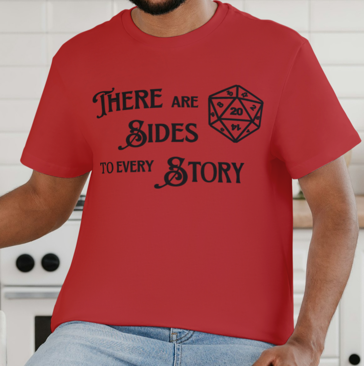 There Are Sides To Every Story Short-Sleeve Shirt