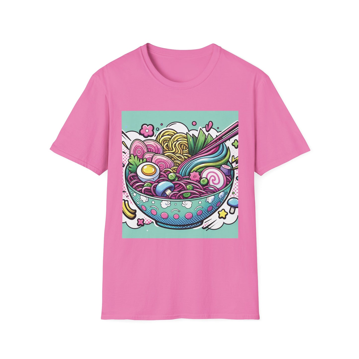 Kawaii Pastel Ramen Unisex Softstyle T-Shirt