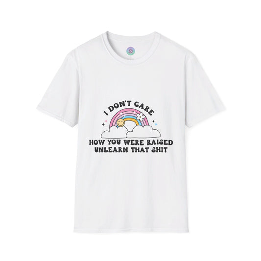 Unlearn That Shit Mental Health Unisex Softstyle T-Shirt