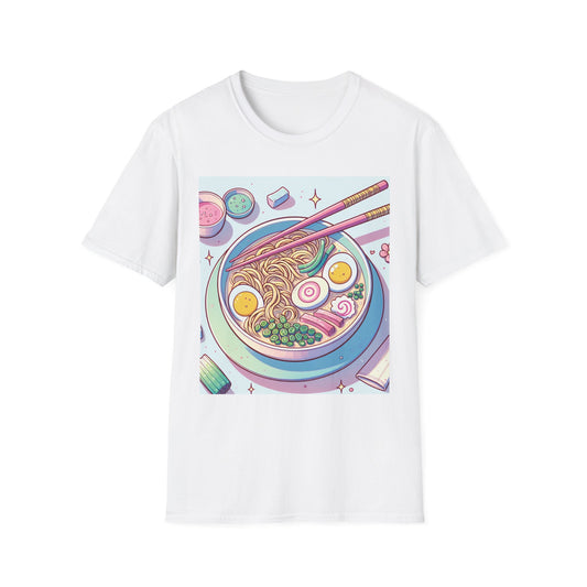 Kawaii Pastel Ramen Unisex Softstyle T-Shirt