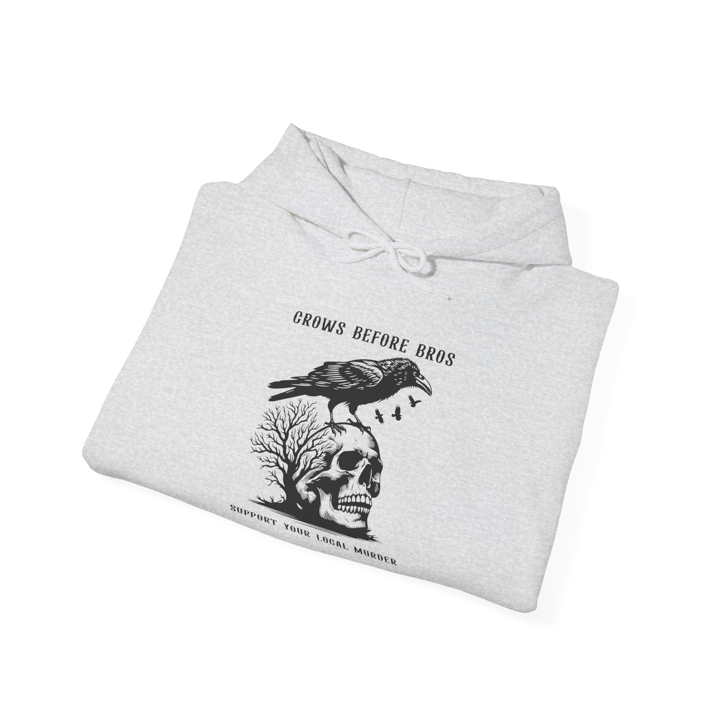 Crows Before Bros Unisex Heavy Blend™ Hooded Sweatshirt