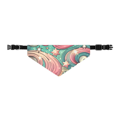 Kawaii Pastel Swirl Pet Bandana