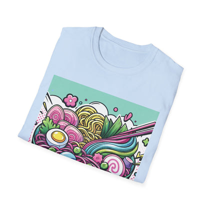 Kawaii Pastel Ramen Unisex Softstyle T-Shirt