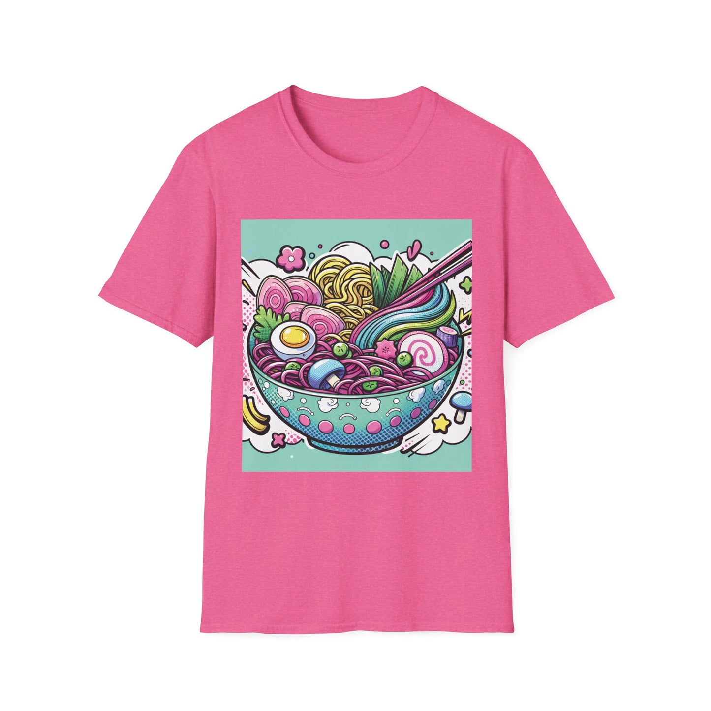 Kawaii Pastel Ramen Unisex Softstyle T-Shirt