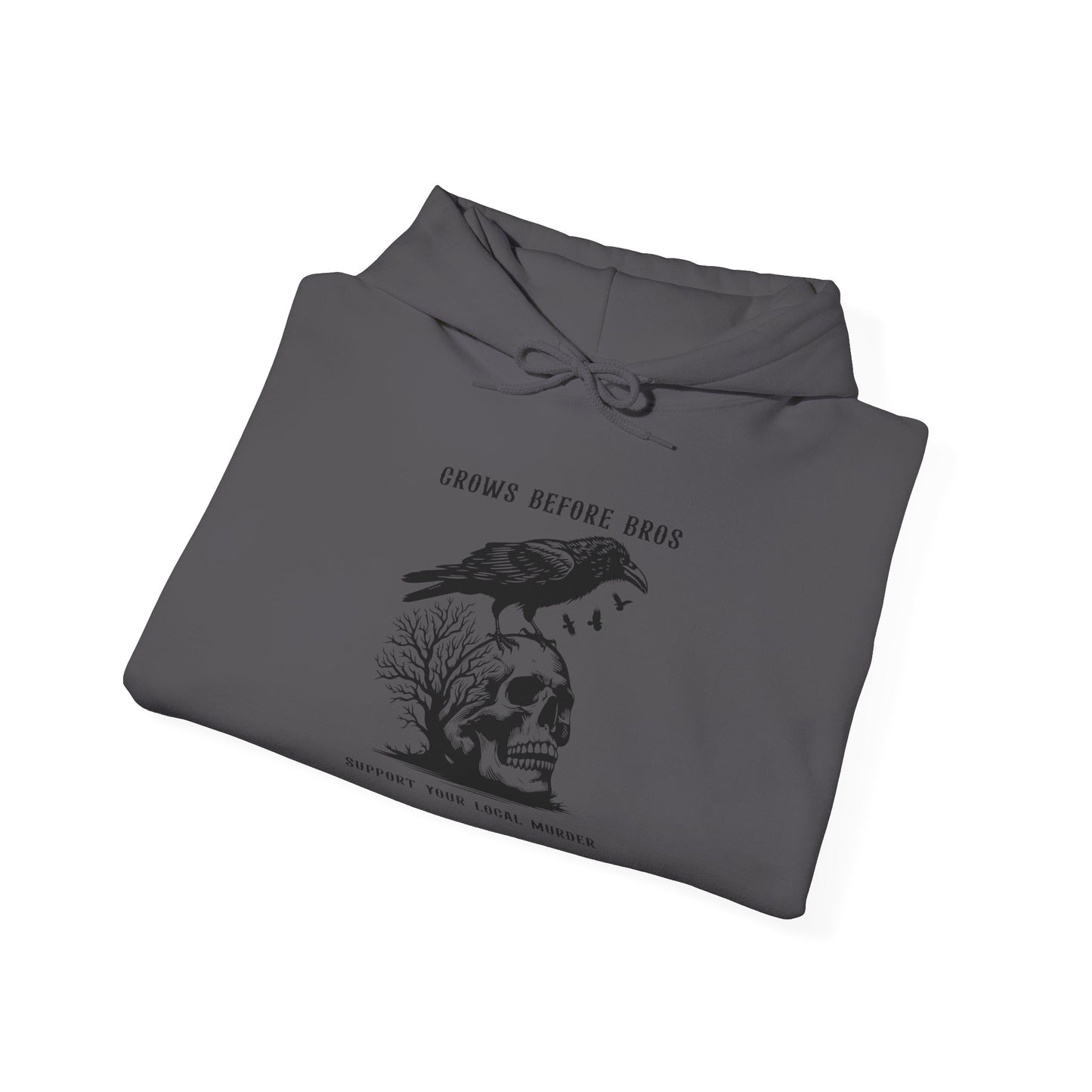 Crows Before Bros Unisex Heavy Blend™ Hooded Sweatshirt