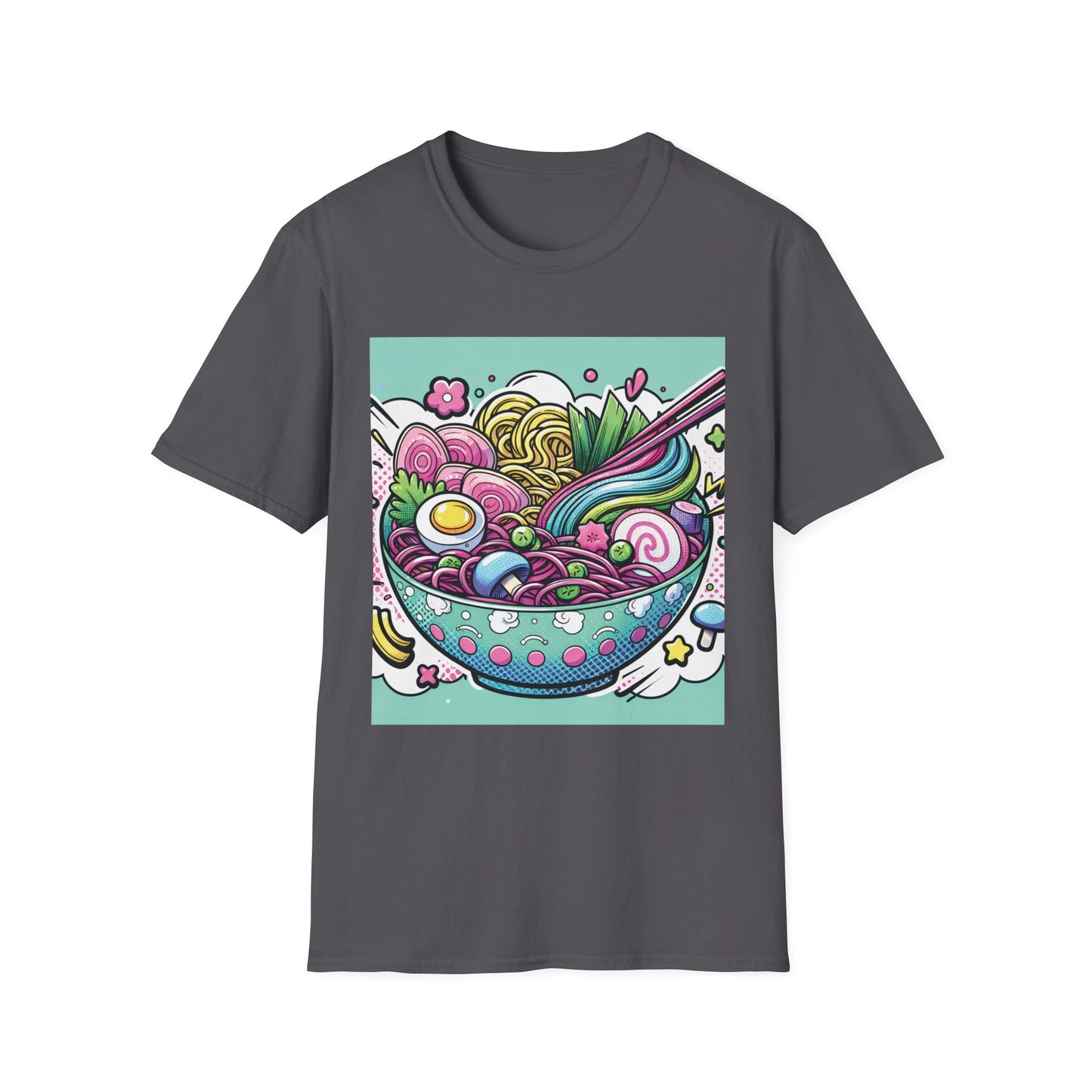 Kawaii Pastel Ramen Unisex Softstyle T-Shirt