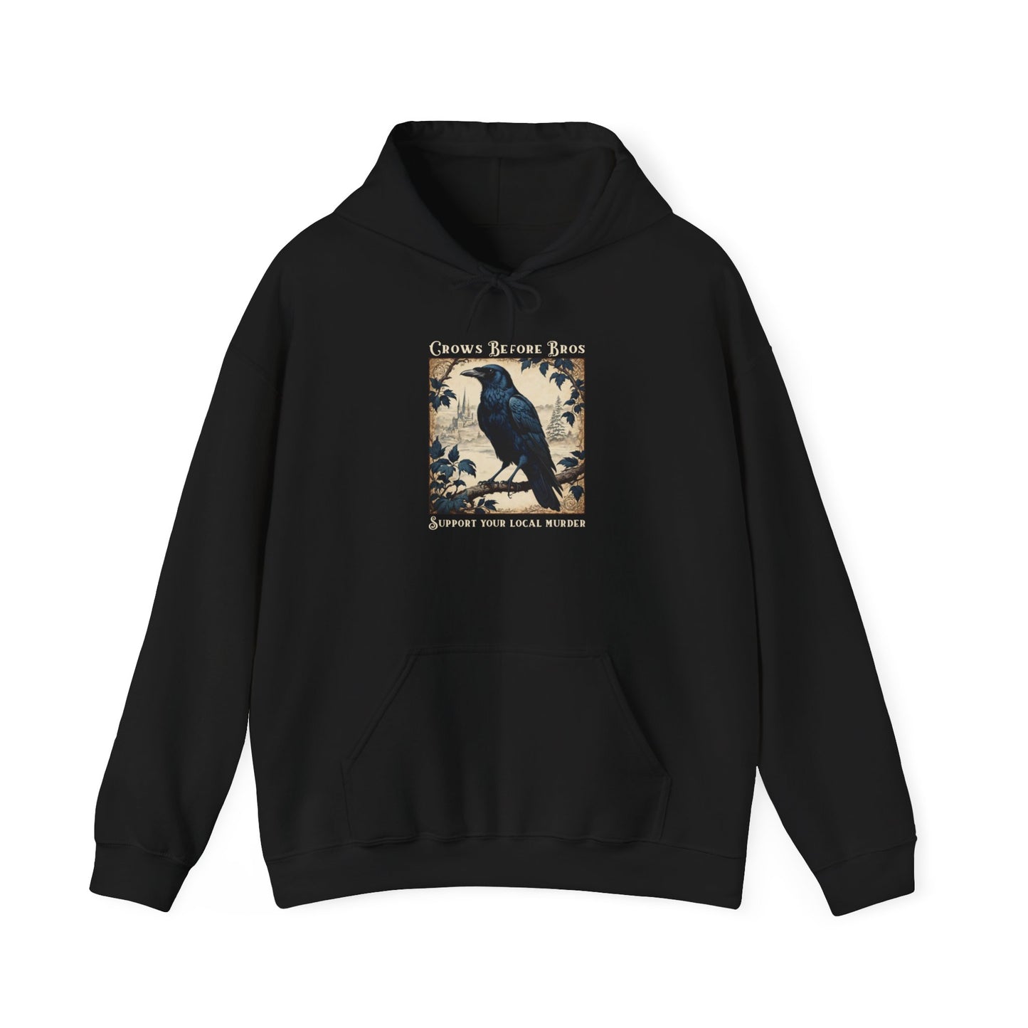 Crows Before Bros Unisex Heavy Blend™ Hooded Sweatshirt