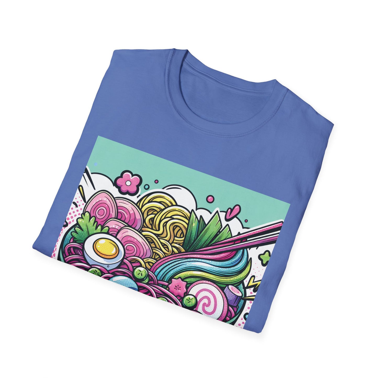 Kawaii Pastel Ramen Unisex Softstyle T-Shirt