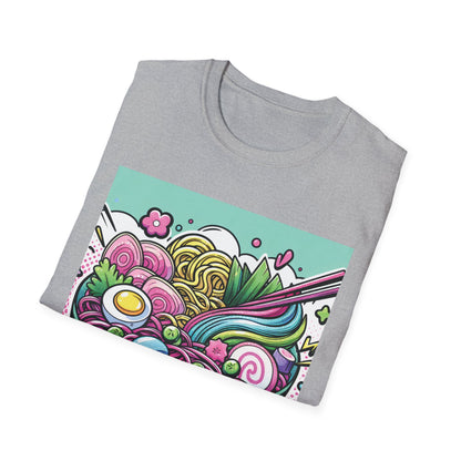 Kawaii Pastel Ramen Unisex Softstyle T-Shirt