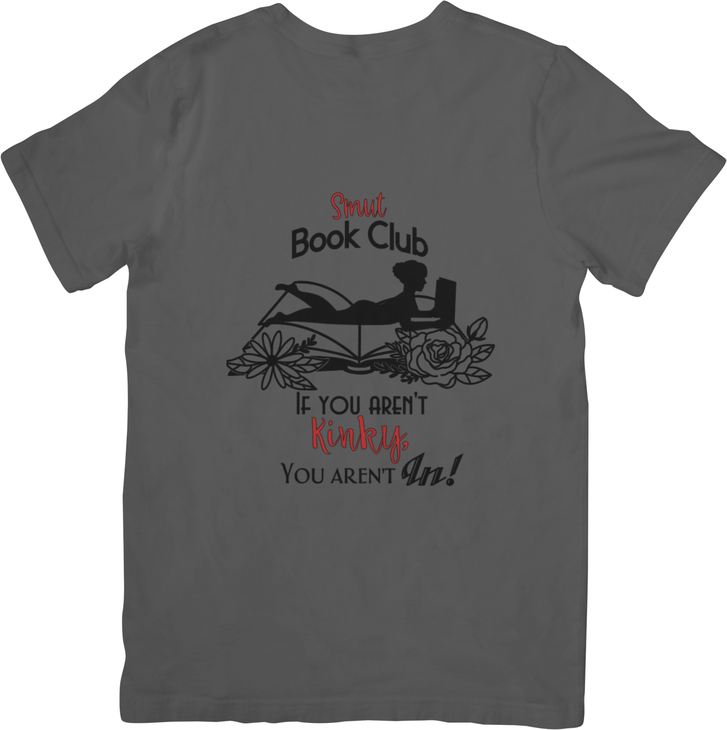 Smut Book Club short sleeve shirt.