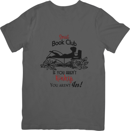 Smut Book Club short sleeve shirt.