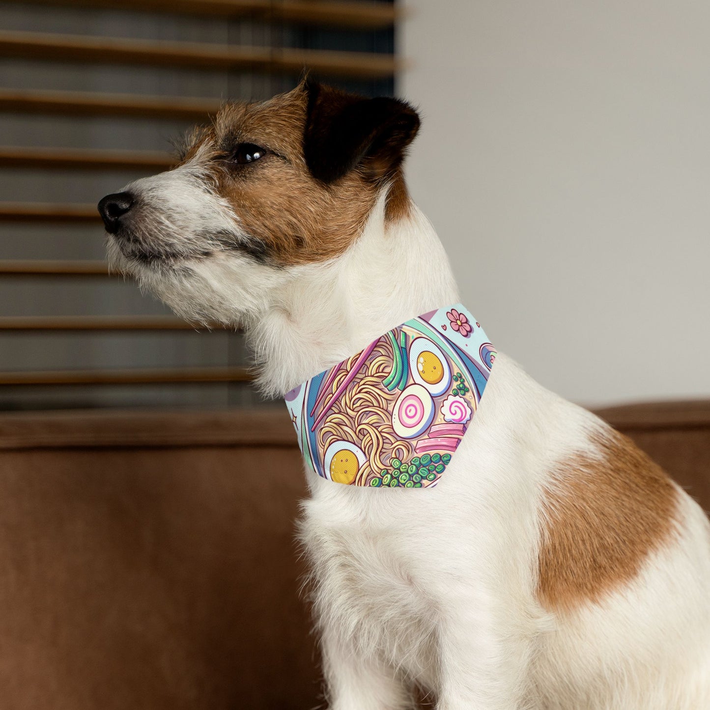 Kawaii Pastel Ramen Pet Bandana Collar