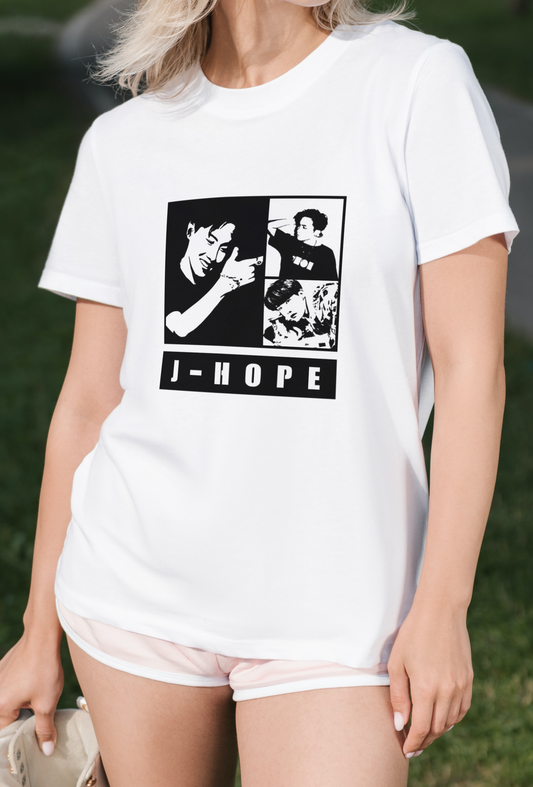 BTS Jhope Bias K-pop short sleeve shirt.