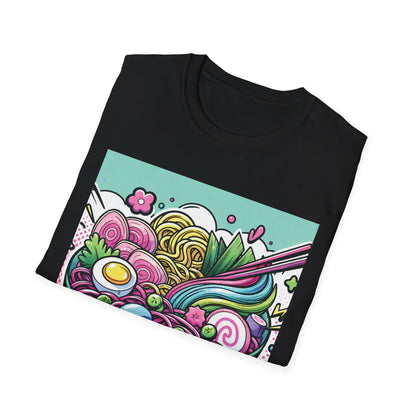 Kawaii Pastel Ramen Unisex Softstyle T-Shirt