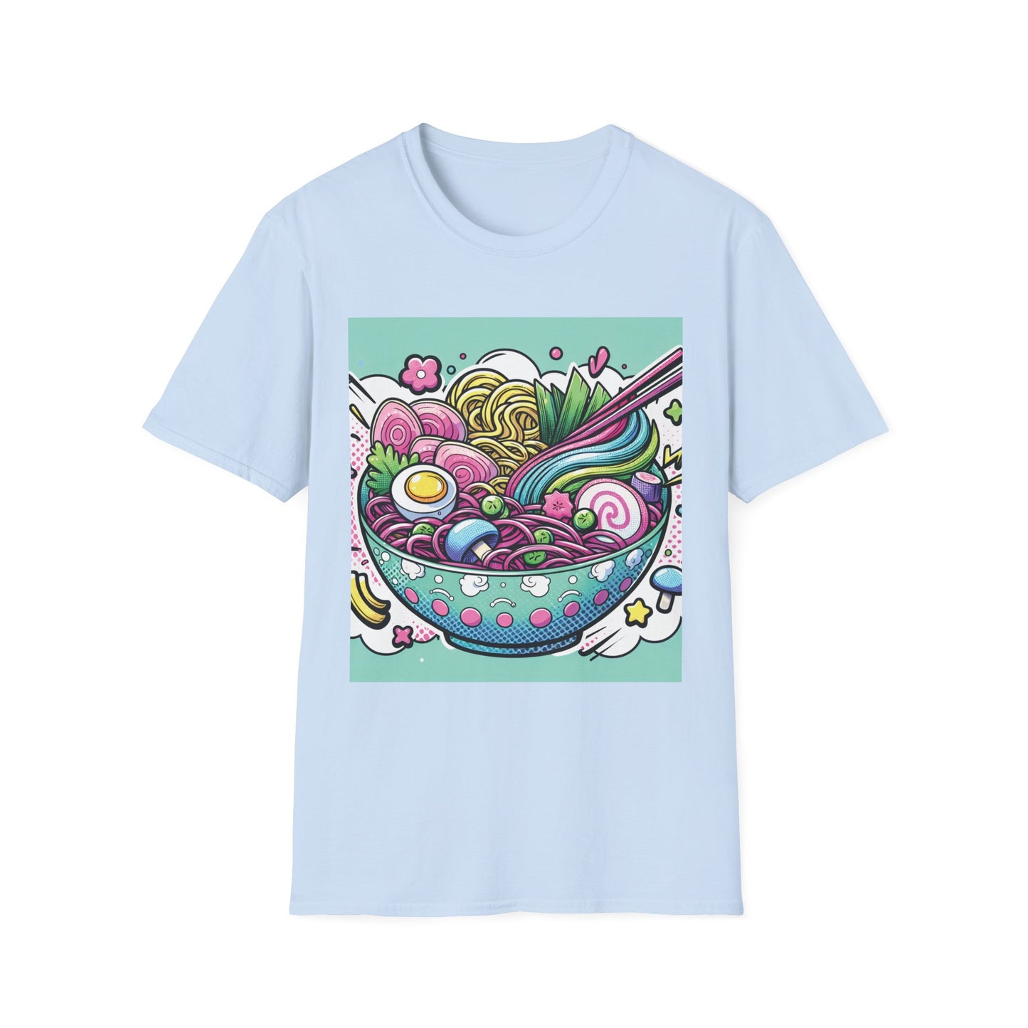 Kawaii Pastel Ramen Unisex Softstyle T-Shirt