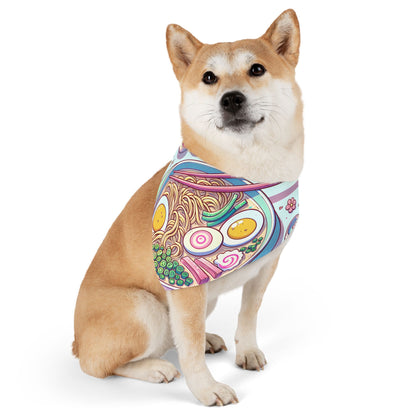 Kawaii Pastel Ramen Pet Bandana Collar