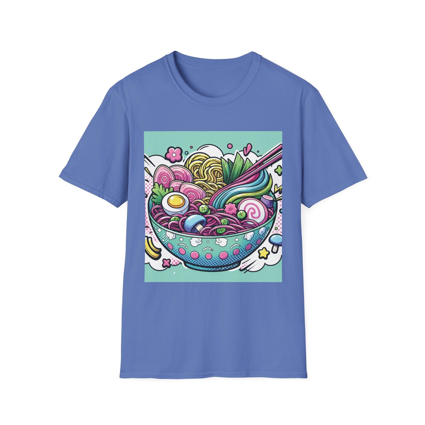 Kawaii Pastel Ramen Unisex Softstyle T-Shirt