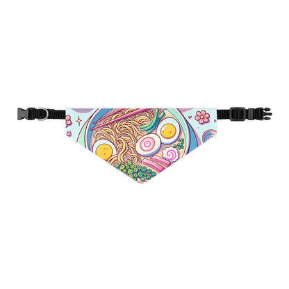 Kawaii Pastel Ramen Pet Bandana Collar