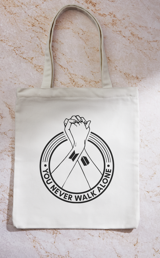 BTS You Never Walk Alone Tote Bag