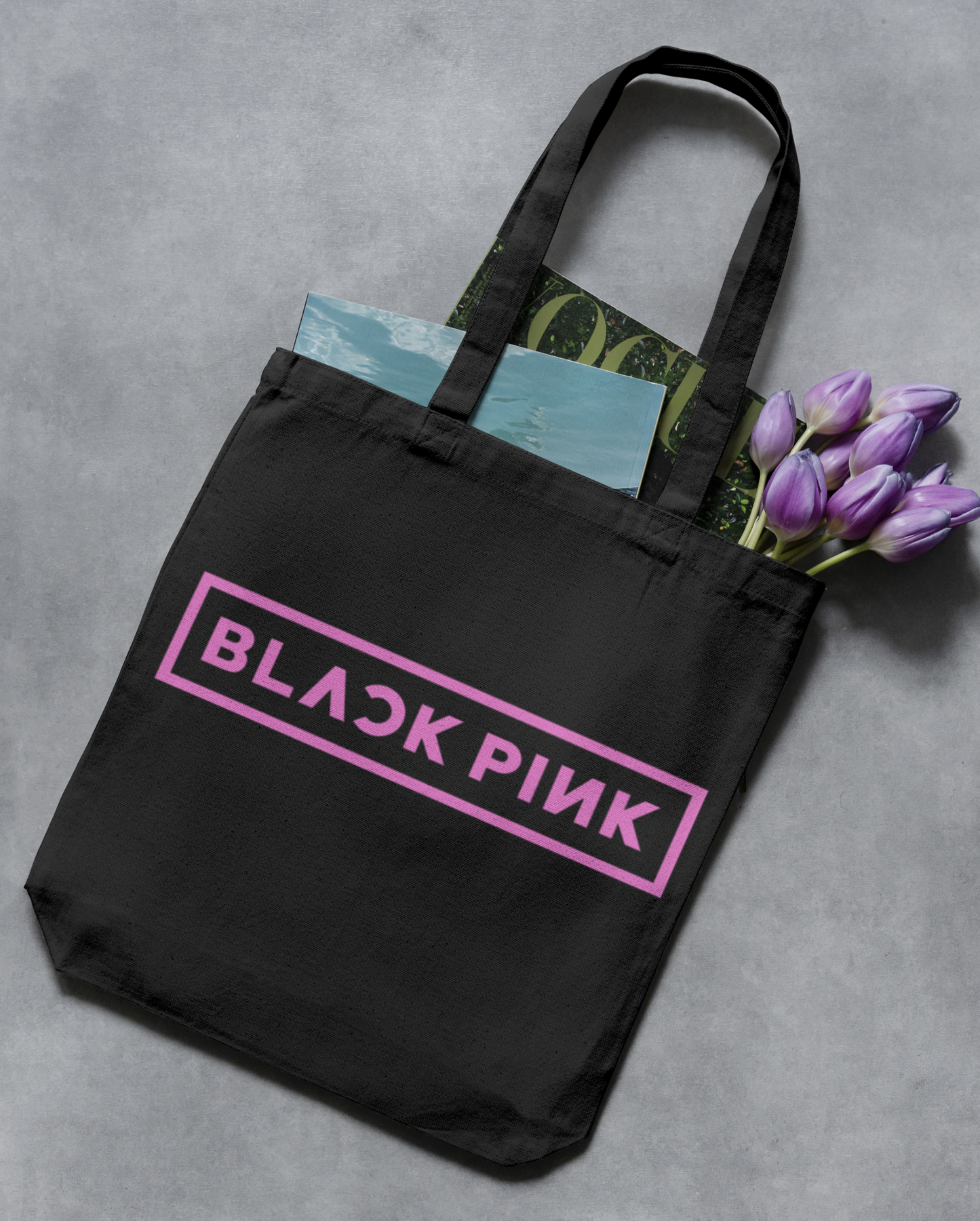 Black Pink-Blink Tote Bag