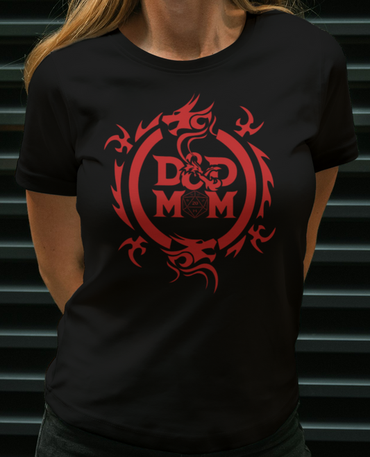 Dragon D&D Mom Short Sleeve Shirt