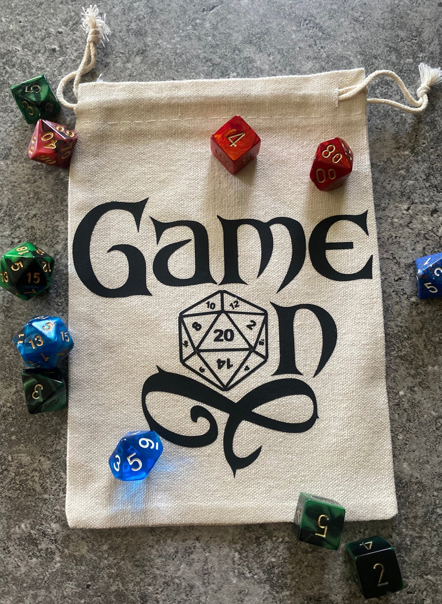 Game On Dice Bag