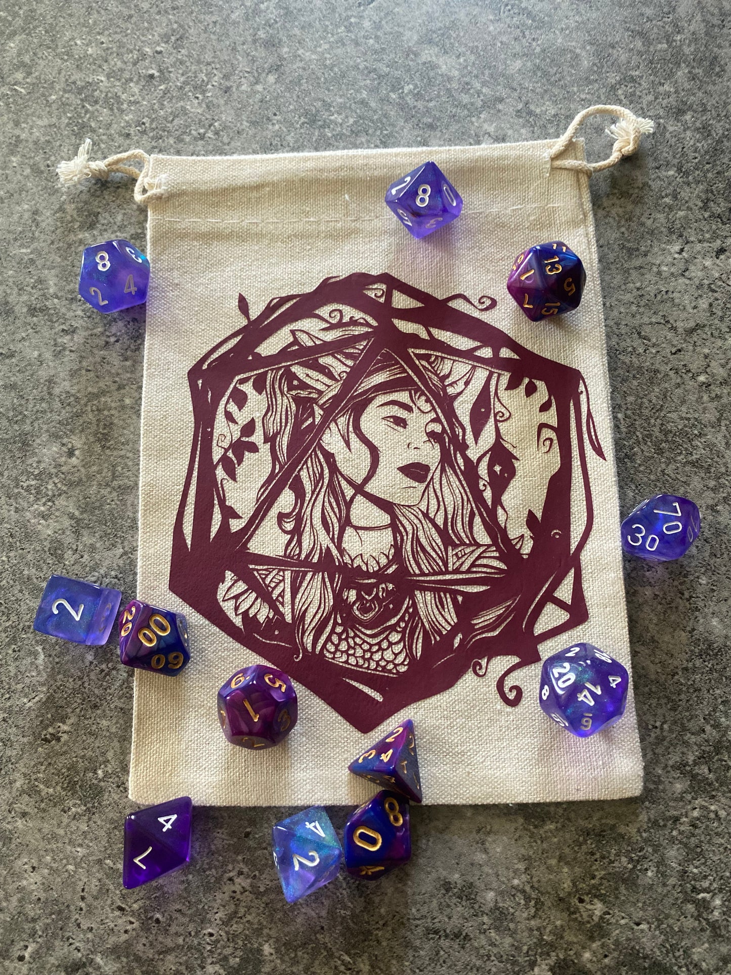 Druid Dice Bag