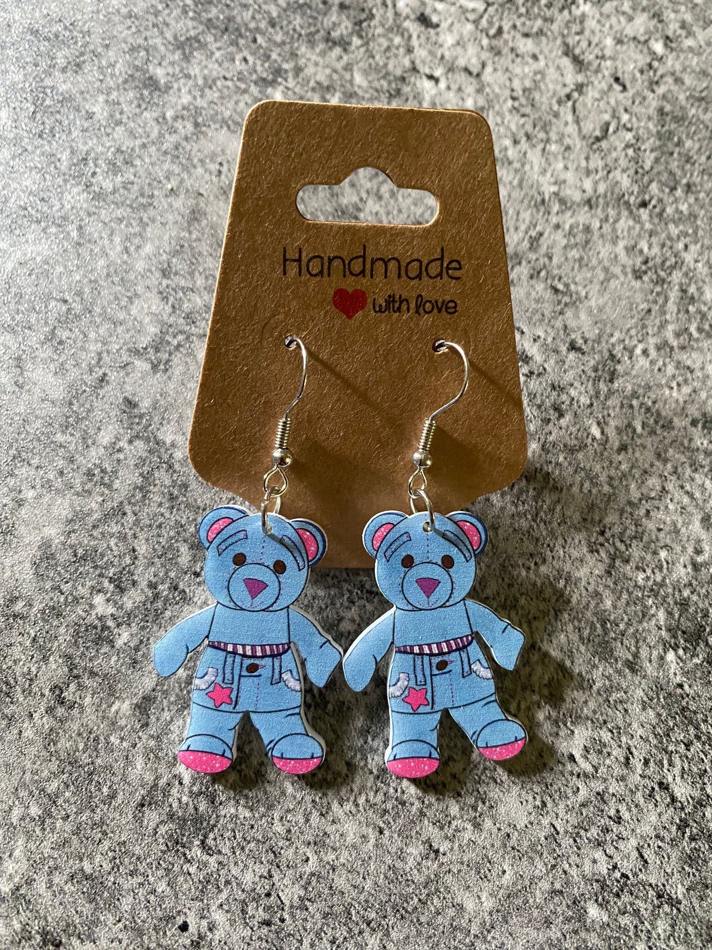 Doodle Bear Earrings