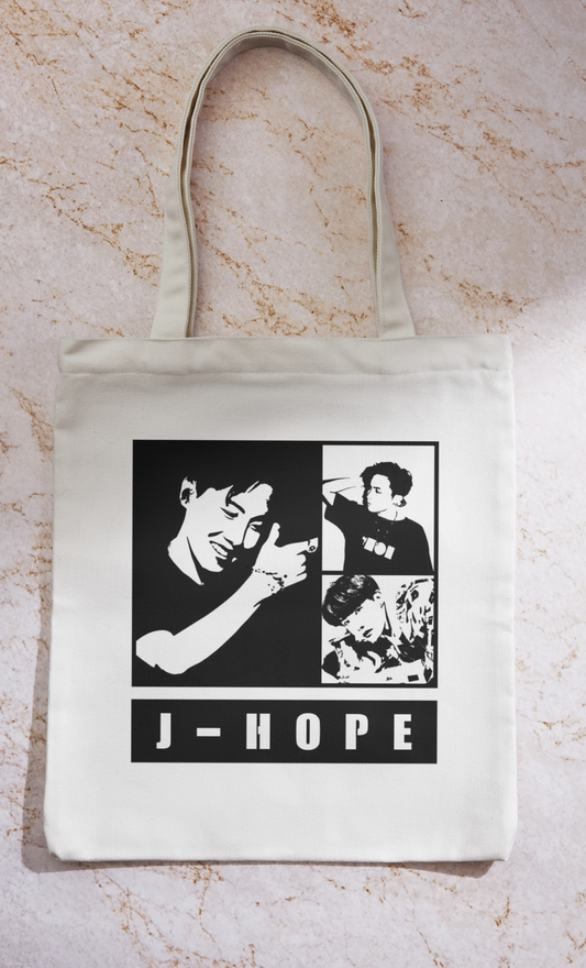 BTS J-Hope Bias Tote Bag