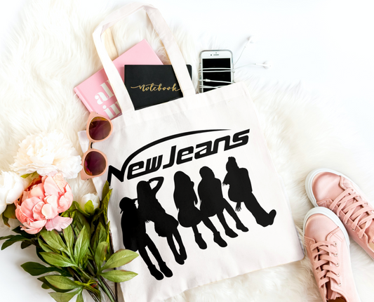 New Jeans Tote Bag