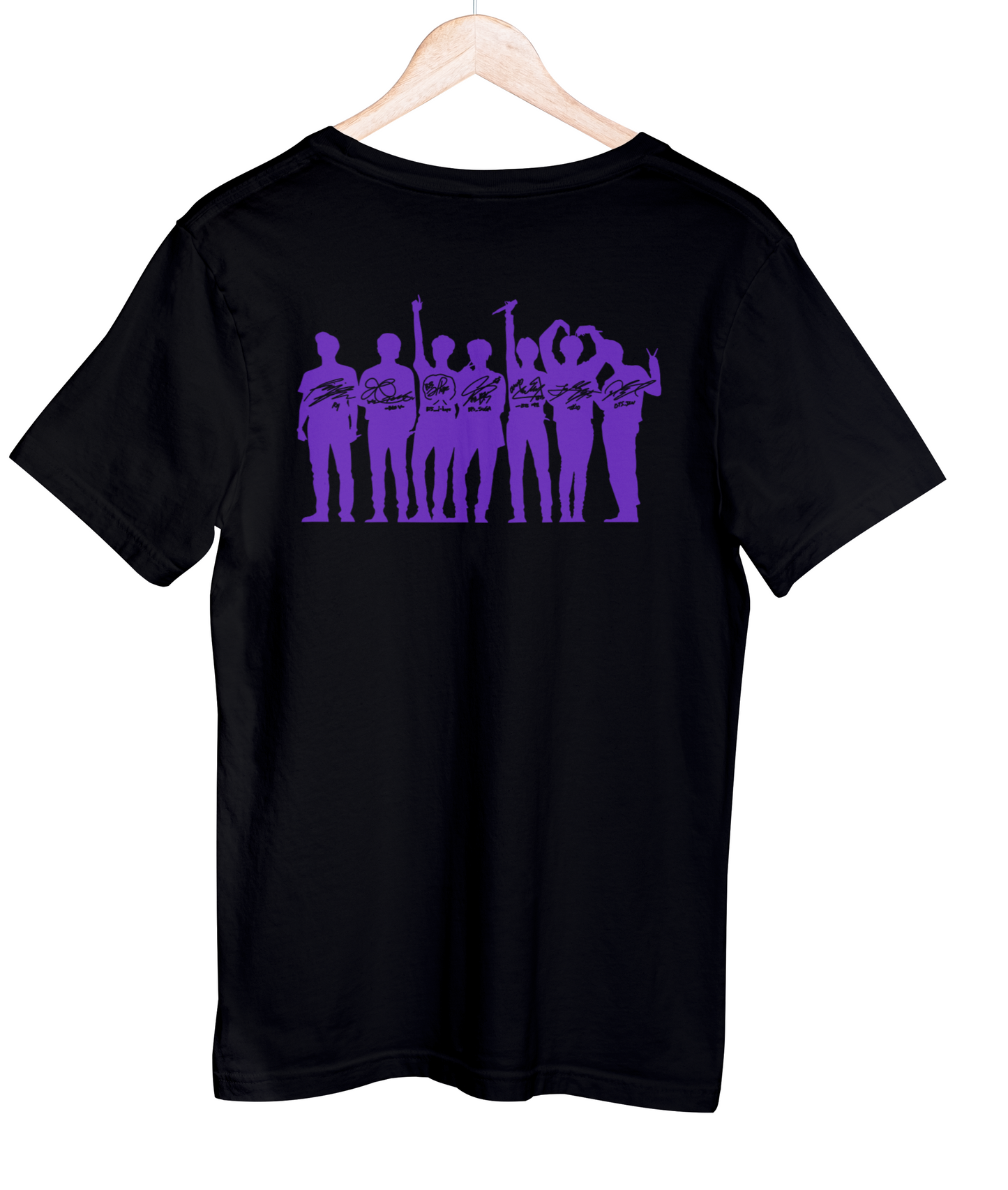 BTS OT7 with Signatures T-shirt