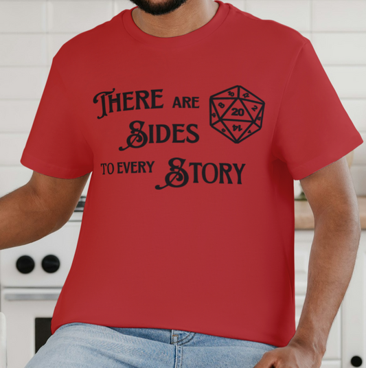 There Are Sides To Every Story Short-Sleeve Shirt