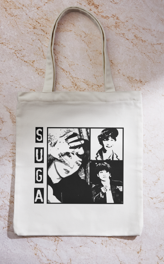 BTS Yoongi Bias Tote Bag