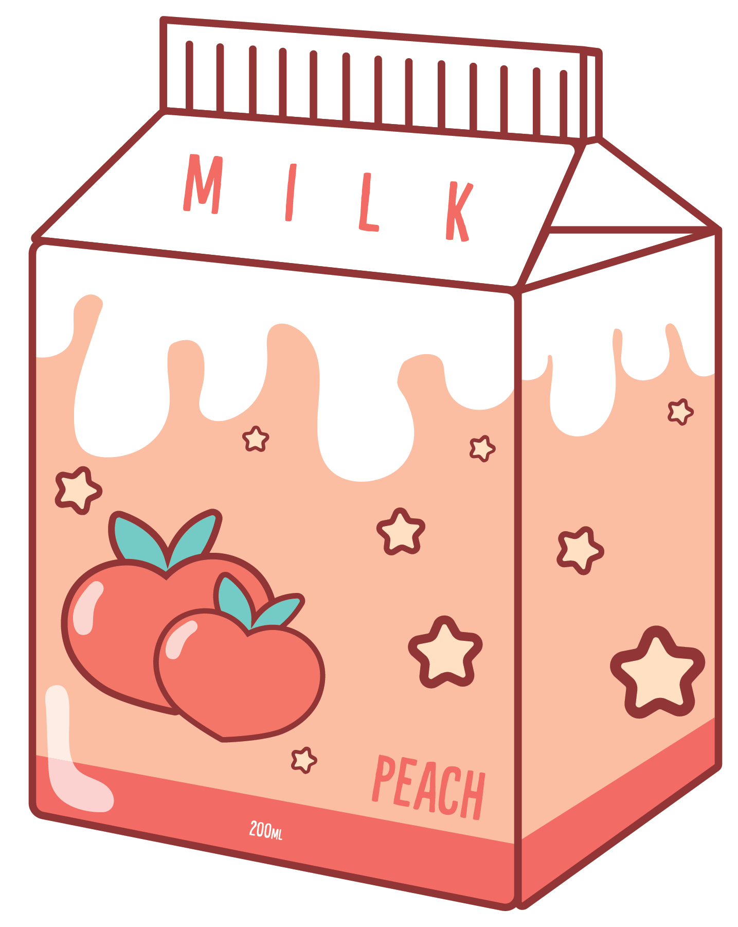 Cute Cartoon Milk Carton Products